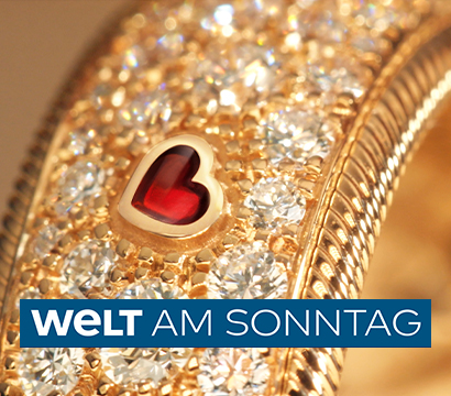 "Diamantfieber" in der Welt am Sonntag